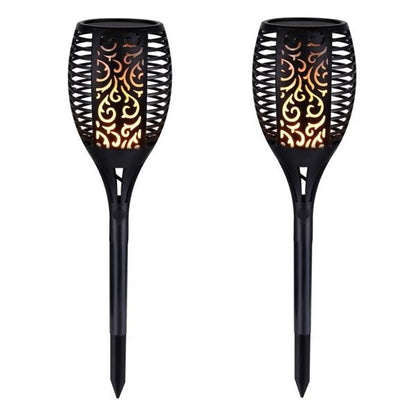 2 PCS Solar Led Torch Light Dancing Flame Edition | Kalsten